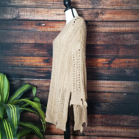 1 Happy Girl Sweater Handmade Indie Knit Pink Oversized Boho Soft Angora Blend - Picture 5 of 9